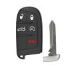 New-Chrysler-Jeep-Dodge-Smart-Remote-Key-4+1-Button-433MHz-PCF7953A-Transponder-MK3-Remotes-Withe-Blade-High-Quality-Low-Price----Emirates-Keys