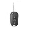 New-Peugeot-301-508-Citroen-C-Elysee-C4-Cactus-Flip-Remote-Key--433-MHz-3-Buttons---MK3-Remotes---Emirates-Keys