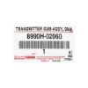 Toyota-Corolla-2019-Smart-Genuine-OEM-Remote-Key-4-Buttons-433-MHz-OEM-Part-Number:-8990H-02060,-FCC-ID:-B2U2K2R----Emirates-Keys