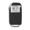 New-KIA-Cerato-2022-Genuine-OEM-Flip-Remote-Key-3-Buttons-433MHz-Manufacturer-Part-Number:-95430-M6700---MK3