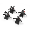 New-Launch-X-613-Portable-3D-Wheel-Aligner-Composed-of-two-magnetic-measurement-units-and-four-wheel-clamp-targets,-connected-via-a-wireless-network---Emirates-Keys