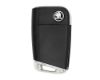 Like-New-Skoda-2019-Octavia-Original-Flip-Remote-Key-Proximity-Keyless-Go-3-Buttons-433MHz-Manufacturer-Part-Number:-5E0959752A---Emirates-Keys