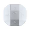 Like New Without Box Jetour T1 2025 Original Smart Remote Key 4 Buttons 433MHz White Color Transponder - ID: HITAG 3 - ID47 NCF29AXX  | Emirates Keys