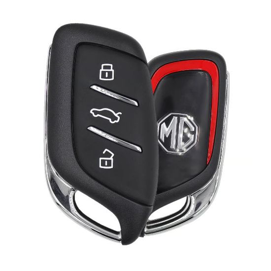 Like New Without Box MG 2024 Hybrid Original Smart Remote Key 3 Buttons 433MHz Red Color | MK3