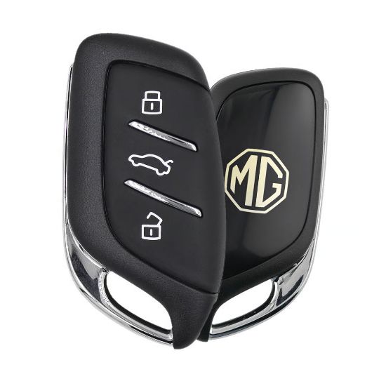 Like New Without Box MG 2024 Hybrid Original Smart Remote Key 3 Buttons 433MHz Black Color | MK3
