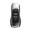 New Aftermarket LCD ZS-09 MH-09 Universal Flip Remote Key Porsche Style Silicone Silver Color ( PKE Car-Level Comfortable Entry System )  | MK3