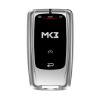New Aftermarket LCD MH-10 Universal Flip Remote Key Silicone Silver Color ( PKE Car-Level Comfortable Entry System )  | MK3