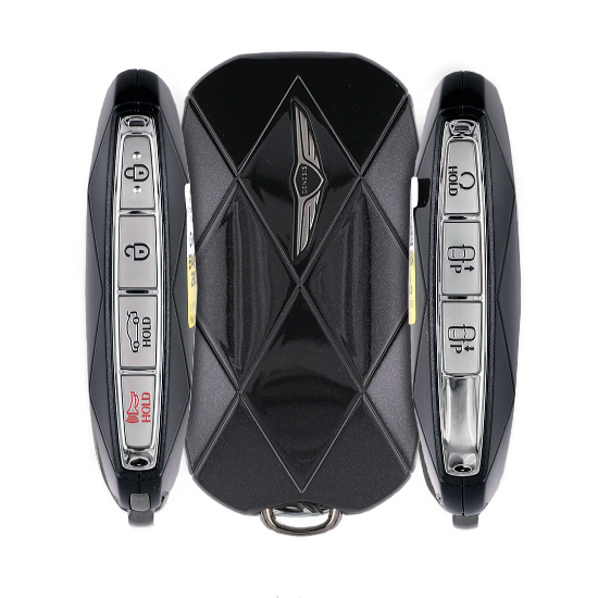 New Genesis G80 2024 Genuine / OEM Smart Remote Key 6+1 Buttons 433MHz OEM Part Number: 95440-T1AC0, 95440T1AC0 | MK3