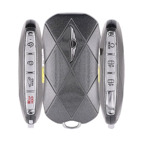 New Genesis G90 2025 Genuine / OEM Smart Remote Key 6+1 Buttons 433MHz OEM Part Number: 95440-T4170NCM , 95440T4170NCM | MK3